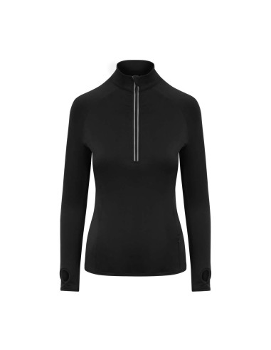 A-JC035-Womens Cool-Flex 1/2 Zip Top